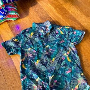 Cactus Man reversible sleeve hawaiin shirt